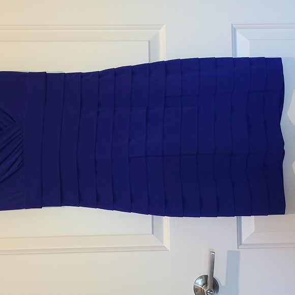 Blue pleated dress 👗 - Picture 3 of 6